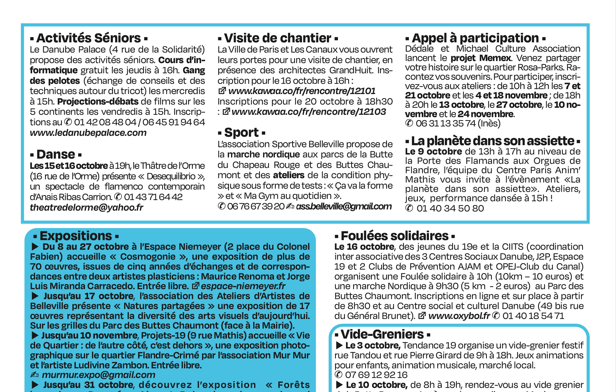 Screen capture of MEMEX article in La Gazette